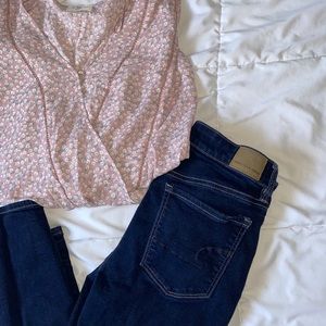 American eagle blue Jeans